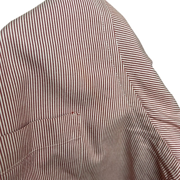 BROOKS BROTHERS Striped Long Sleeve 100% Cotton Button-up Dress Shirt Sz: 16-34 - Picture 5 of 6